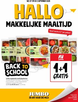 jumbo - Jumbo folder geldig vanaf 27/08 - 02/09