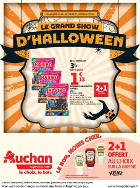 auchan - Auchan Supermarché - Halloween folder voor volgende week van dinsdag 13/10/2026 tot zaterdag 24/10/2026