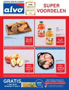 alvo - Huidige Alvo folder geldig van woensdag 07/10/2026 tot dinsdag 20/10/2026