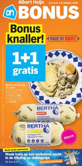 albert-heijn - Albert Heijn folder voor volgende week van maandag 12/10/2026 tot zondag 18/10/2026