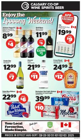 calgary-co-op - Calgary Co-op flyer valid from 08-28 - 09-03
