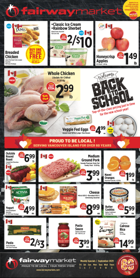 fairway-market - Fairway Market flyer valid from 09-05 - 09-11