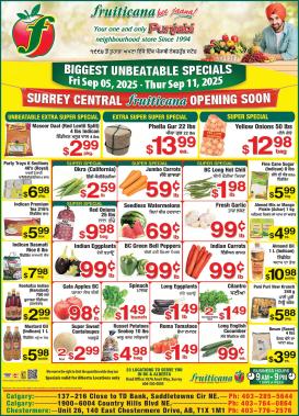 fruiticana - Fruiticana flyer valid from 09-05 - 09-11