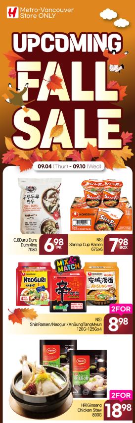 h-mart - H Mart flyer valid from 09-04 - 09-10