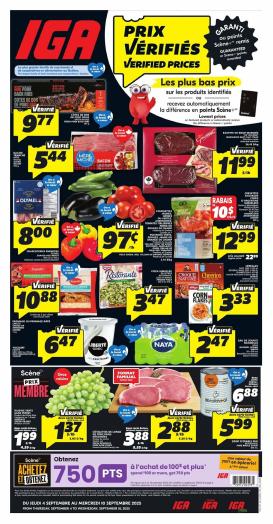 iga - IGA - Québec flyer valid from 09-04 - 09-10