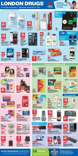 london-drugs - London Drugs flyer valid from 09-05 - 09-10