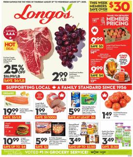 longo-s - Longo's flyer valid from 08-21 - 08-27