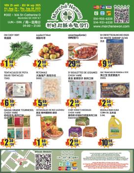marche-newon - Marché Newon - DT flyer valid from 08-29 - 09-04