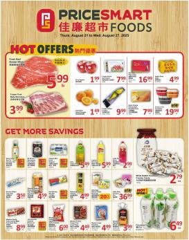 pricesmart-foods - PriceSmart Foods flyer valid from 08-21 - 08-27