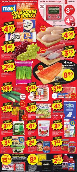 maxi - New Maxi Flyer for This Week – 2026-10-08 to 2026-10-14