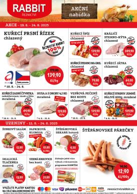 reznictvi-rabbit - Leták Řeznictví Rabbit od 19.08. do 24.08.