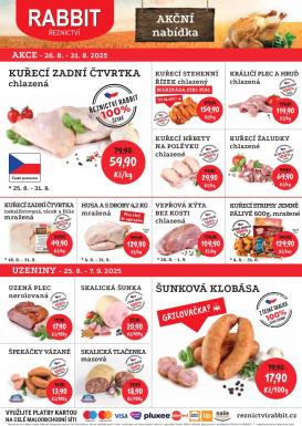 reznictvi-rabbit - Leták Řeznictví Rabbit od 26.08. do 31.08.