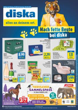 diska - Diska - Ost-Prospekt gültig vom 25.08. bis 30.08.