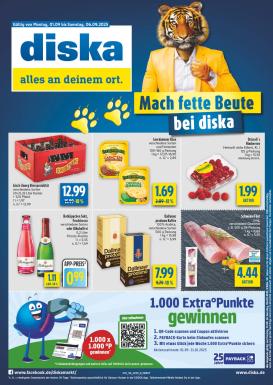diska - Diska-Prospekt gültig vom 01.09. bis 06.09.
