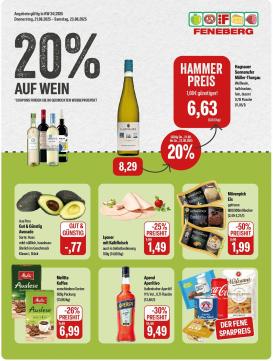 feneberg - Feneberg-Prospekt gültig vom 21.08. bis 23.08.