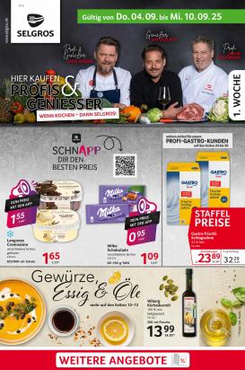 selgros - Selgros - Food-Prospekt gültig vom 04.09. bis 10.09.