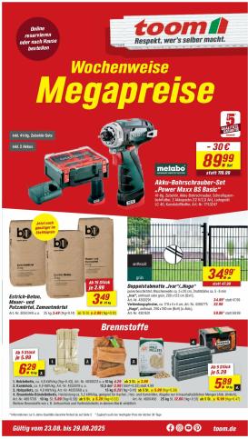 toom - Toom-Prospekt gültig vom 23.08. bis 29.08.