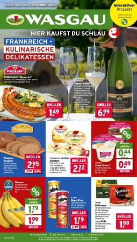 wasgau - Wasgau-Prospekt gültig vom 01.09. bis 06.09.
