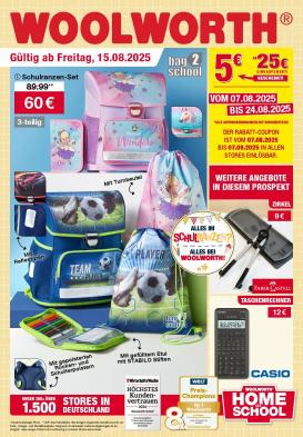 woolworth - Woolworth-Prospekt gültig vom 15.08. bis 25.08.