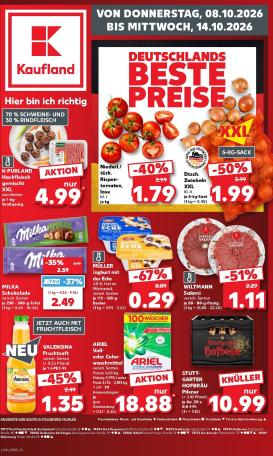 kaufland - Kaufland Prospekt nächste Woche – von Donnerstag 08.10.2026 bis Mittwoch 14.10.2026
