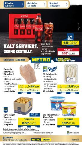 metro - Metro Prospekt – von Montag 12.10.2026 bis Samstag 17.10.2026