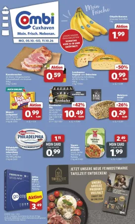 combi - Combi - Cuxhaven Prospekt – von Montag 05.10.2026 bis Sonntag 11.10.2026