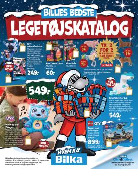bilka - Aktuel Bilka - Billies bedste legetøjskatalog tilbudsavis fra fredag, 09.10.2026 til torsdag, 31.12.2026