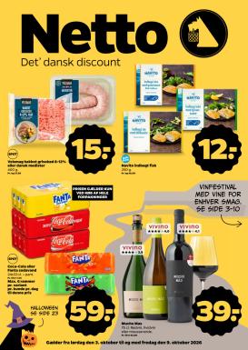 netto - Netto tilbudsavis for næste uge fra lørdag, 03.10.2026 til fredag, 09.10.2026