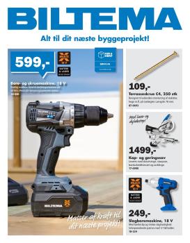 biltema - Biltema - Alt til dit næste byggeprojekt tilbudsavis gyldig fra 17.03.2026 til 30.03.2026