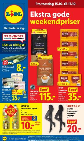 lidl - Ny Lidl - Weekendtilbud tilbudsavis fra torsdag, 15.10.2026 til lørdag, 17.10.2026