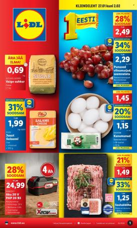 lidl - Lidl kliendileht - Kliendilehed (27.01 - 2.02.2025)
