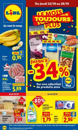 lidl - Flyer Lidl pour la semaine prochaine du de jeudi 22/10/2026 au du mercredi 28/10/2026