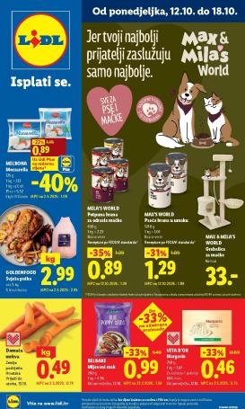 lidl - Aktualni katalog Lidl od ponedjeljka, 12.10.2026 do nedjelje, 18.10.2026