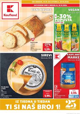 kaufland - Novi Kaufland - Ti si naš broj 1 katalog od srijede, 14.10.2026 do utorka, 20.10.2026