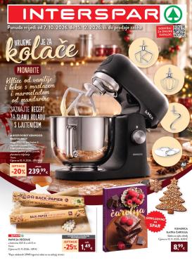 spar - Aktualni katalog INTERSPAR - Pečenje kolača od srijede, 07.10.2026 do utorka, 15.12.2026
