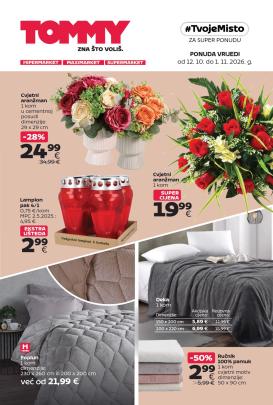 tommy - Aktualni katalog Tommy - #TvojeMisto za super ponudu od ponedjeljka, 12.10.2026 do nedjelje, 01.11.2026