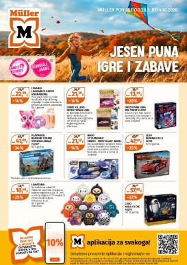 muller - Novi Müller - Ponuda igračaka katalog od ponedjeljka, 28.09.2026 do nedjelje, 04.10.2026