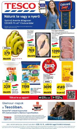 tesco - A jövőbeli Tesco akciós újság csütörtöktől 2026.10.15.-tól szerdától 2026.10.21.-ig érvényes.