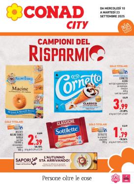conad-city - Volantino Conad City valido dal 10/09 al 23/09