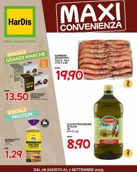 hardis - Volantino Hardis valido dal 28/08 al 07/09