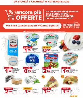 iperal - Volantino Iperal - Ancora più offerte valido dal 04/09 al 16/09