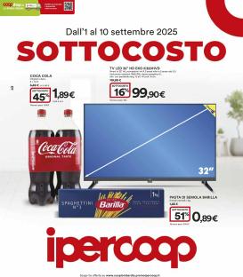 ipercoop - Volantino Ipercoop valido dal 01/09 al 10/09