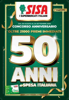 sisa - Volantino Sisa valido dal 28/08 al 10/09