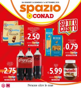 spazio-conad - Volantino Spazio Conad - Roma valido dal 05/09 al 14/09