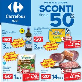 carrefour - Volantino Carrefour per la prossima settimana dal martedì 13/10/2026 al giovedì 22/10/2026