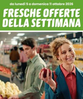 eurospin - Volantino attuale di Eurospin - Fresche Offerte Della Settimana valido dal lunedì 05/10/2026 al domenica 11/10/2026