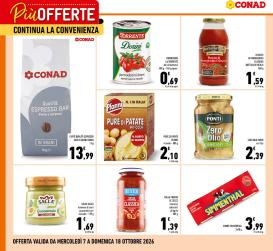 conad - Volantino attuale di Conad - Più offerte continua la convenienza valido dal mercoledì 07/10/2026 al domenica 18/10/2026