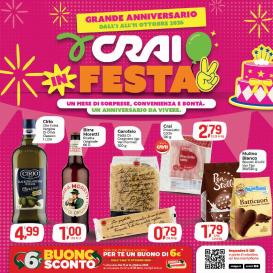 crai - Volantino attuale di Crai - Salerno, Campania valido dal giovedì 01/10/2026 al domenica 11/10/2026