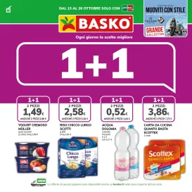 basko - Volantino attuale di Basko valido dal martedì 13/10/2026 al lunedì 26/10/2026