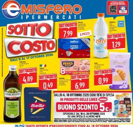 emisfero - Volantino attuale di Emisfero valido dal giovedì 08/10/2026 al sabato 17/10/2026